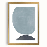 Mid Century Modern Art - Minimalist Abstract Wall Decor - Retro Geometric