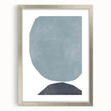 Mid Century Modern Art - Minimalist Abstract Wall Decor - Retro Geometric