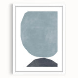 Mid Century Modern Art - Minimalist Abstract Wall Decor - Retro Geometric