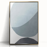 Mid Century Modern Art - Minimalist Abstract Wall Decor - Retro Geometric