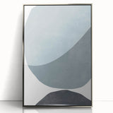 Mid Century Modern Art - Minimalist Abstract Wall Decor - Retro Geometric