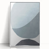 Mid Century Modern Art - Minimalist Abstract Wall Decor - Retro Geometric