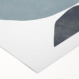 Mid Century Modern Art - Minimalist Abstract Wall Decor - Retro Geometric