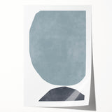 Mid Century Modern Art - Minimalist Abstract Wall Decor - Retro Geometric