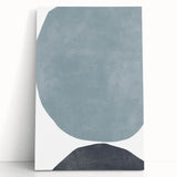 Mid Century Modern Art - Minimalist Abstract Wall Decor - Retro Geometric
