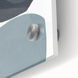 Mid Century Modern Art - Retro Minimalist Abstract Wall Decor - Geometric