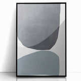 Mid Century Modern Art - Retro Minimalist Abstract Wall Decor - Geometric