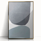 Mid Century Modern Art - Retro Minimalist Abstract Wall Decor - Geometric