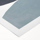 Mid Century Modern Art - Retro Minimalist Abstract Wall Decor - Geometric