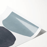 Mid Century Modern Art - Retro Minimalist Abstract Wall Decor - Geometric