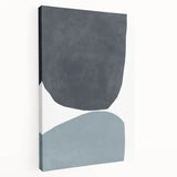 Mid Century Modern Art - Retro Minimalist Abstract Wall Decor - Geometric