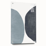 Mid Century Modern Art | Minimalist Geometric Wall Decor in Muted Tones