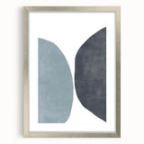 Mid Century Modern Art | Minimalist Geometric Wall Decor in Muted Tones