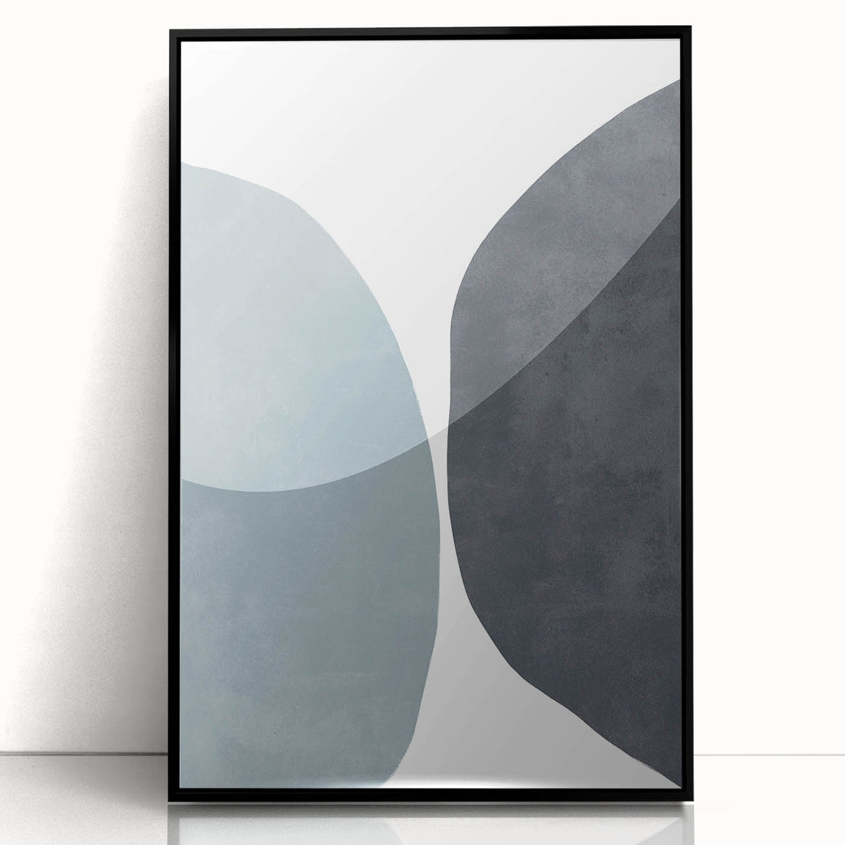 Mid Century Modern Art | Minimalist Geometric Wall Decor in Muted Tones