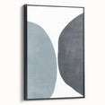 Mid Century Modern Art | Minimalist Geometric Wall Decor in Muted Tones