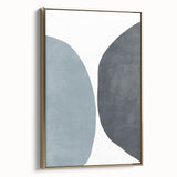 Mid Century Modern Art | Minimalist Geometric Wall Decor in Muted Tones