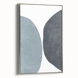 Mid Century Modern Art | Minimalist Geometric Wall Decor in Muted Tones