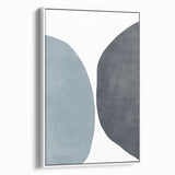 Mid Century Modern Art | Minimalist Geometric Wall Decor in Muted Tones