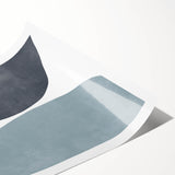 Mid Century Modern Art | Minimalist Geometric Wall Decor in Muted Tones