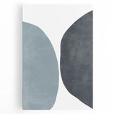 Mid Century Modern Art | Minimalist Geometric Wall Decor in Muted Tones