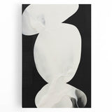 Abstract Minimalist Wall Art – Modern Clean Line Artwork in Black and White