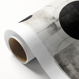 Minimalist Geometric Wall Art – Modern Black and White Abstract Design