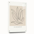 Minimalist Botanical Line Art: "Les Fleurs Abstraites" Modern Flower Print