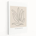 Minimalist Botanical Line Art: "Les Fleurs Abstraites" Modern Flower Print