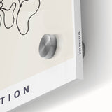 Minimalist Abstract Line Art: "Exposition" Modern Art Print