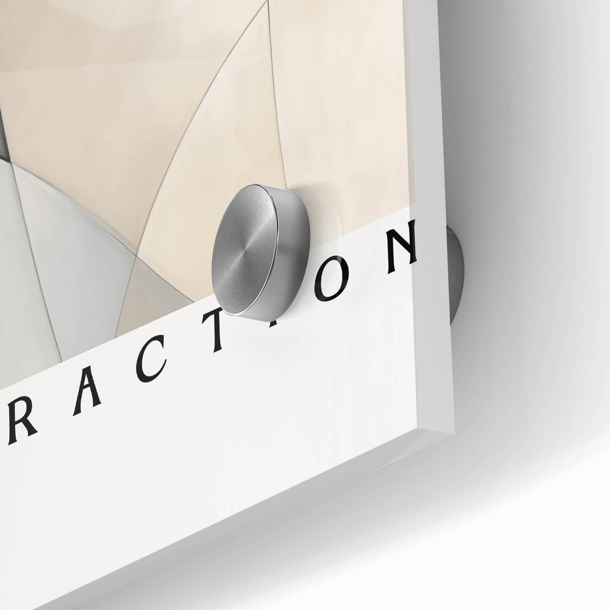Minimalist Abstract Art: "The Law of Abstraction" Geometric Modern Print