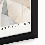 Minimalist Abstract Art: "The Law of Abstraction" Geometric Modern Print