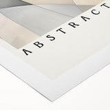 Minimalist Abstract Art: "The Law of Abstraction" Geometric Modern Print