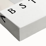 Minimalist Abstract Art: "The Law of Abstraction" Geometric Modern Print