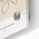 Minimalist Botanical Line Art: "Galerie Botanique No.01" Neutral Modern Print