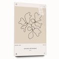 Minimalist Botanical Line Art: "Galerie Botanique No.01" Neutral Modern Print