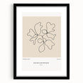 Minimalist Botanical Line Art: "Galerie Botanique No.01" Neutral Modern Print
