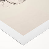 Minimalist Botanical Line Art: Sketch of Apples on Branch in Neutral Tones