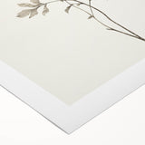 Minimalist Botanical Art: "Let’s Grow Wildflowers" Modern Floral Print