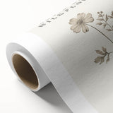 Minimalist Botanical Art: "Let’s Grow Wildflowers" Modern Floral Print