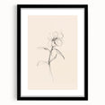 Minimalist Floral Wall Art – Modern Simple Line Art Prints for Home Decor