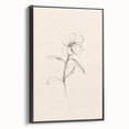 Minimalist Floral Wall Art – Modern Simple Line Art Prints for Home Decor