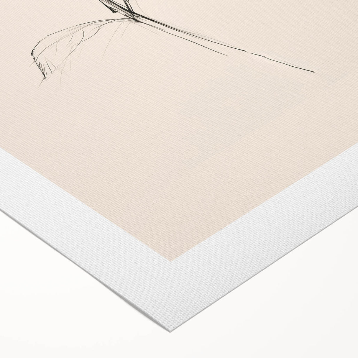 Minimalist Floral Wall Art – Modern Simple Line Art Prints for Home Decor