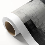 Abstract Minimalist Wall Art – Black, White, and Gray Geometric Design