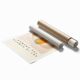 Minimalist Wall Art – Modern Abstract Art Print with Motivational Quote