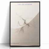 Minimalist Botanical Art – Elegant Sketch Art Print for Modern Home Decor