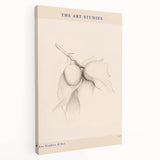 Minimalist Botanical Art – Elegant Sketch Art Print for Modern Home Decor