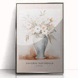 Minimalist Floral Vase Art – Elegant Botanical Wall Art for Modern Decor