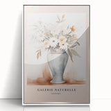 Minimalist Floral Vase Art – Elegant Botanical Wall Art for Modern Decor