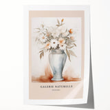 Minimalist Floral Vase Art – Elegant Botanical Wall Art for Modern Decor