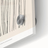 Minimalist Line Art – Modern Black and Beige Abstract Wall Art for Home Decor